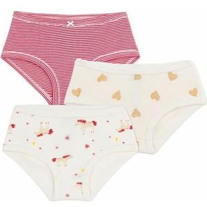 Petit Bateau Katoenen kinderonderbroek met hoge taille, bedrukt