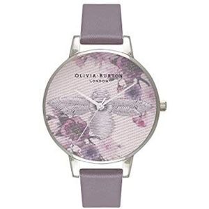 Olivia Burton horloge OB16EM05, Paars, Armband