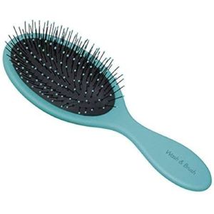 Clauss Wet & Brush Haarborstel, met soft-touch-greep, groen/zwart