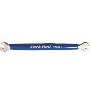 Park Tool SW-14.5 Spaaksleutel Shimano wielsystemen gereedschap, blauw, 4,3 mm/3,7 mm