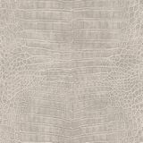 Rasch Behang 751338 - vliesbehang met krokodil lederlook in crème uit de collectie African Queen III