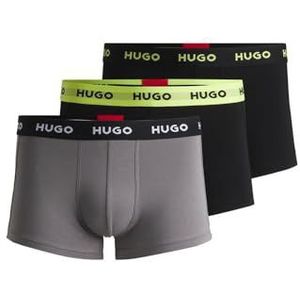 HUGO Heren Trunk Triplet Pack, Open Diversen 986, XXL, Open Diversen, XXL