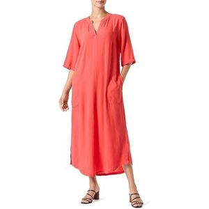 Kaffe - Kaftan Jurk - Cayenne - Midi-lengte - V-hals - Halve Mouwen - Regular Fit