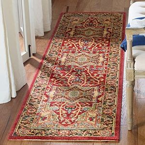 Safavieh Persischer traditioneel tapijt, MAH625 MAH625 62 x 240 cm Beige/Marineblau