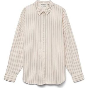 Vero Moda - Awparis - Overhemd - Lange Mouwen - Losse Pasvorm - 100% Biologisch Katoen