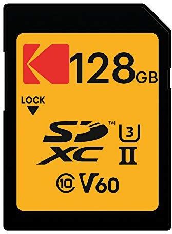 Kodak - SD Geheugenkaart - 128 GB - UHS-II U3 V60