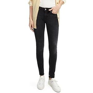 Scotch & Soda Essentials bohemienne skinny fit jeans voor dames, Black Coast 3049, 34W / 32L