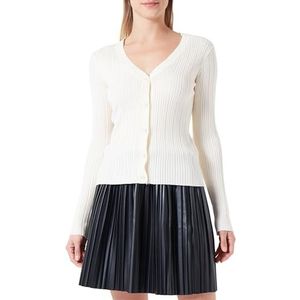 Y.A.S Dames Yasease Ls Knit S. Noos Cardigan, wit (whitecap gray), XL