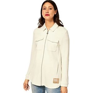 Street One Overshirt voor dames, Homely White, 46