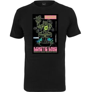 Mister Tee Unisex Beastie Boys Robot Tee, zwart, XS