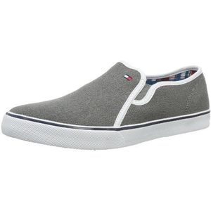 Tommy Hilfiger heren henry 3d pantoffels, Grijs Steel Grey 081, 45 EU