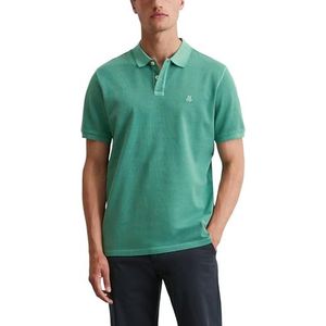 Marc OPolo Poloshirt voor heren, korte mouwen, van biologisch katoen, klassiek, 412., XS
