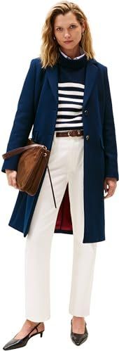Tommy Hilfiger - Tussenmantel - Navy - Klassieke Mantel