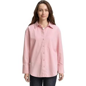 TOM TAILOR - Blouse - Pink - Klassieke Blouse - Lange Mouw