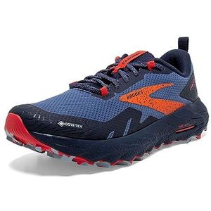 Brooks Cascadia 17 GTX waterdichte trailloopschoen voor dames, Marineblauw/Bitterzoet/Peacoat, 40.5 EU