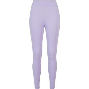 Urban Classics Dames Dames High Waist Tech Leggings, lavendel, 3XL