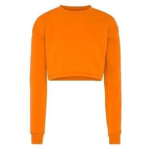 TANUNA Sweatshirt voor dames, oranje, L