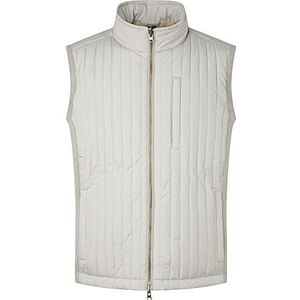 Hackett London Heren Rev Channel Gilet Bovenkleding, VAPOUR BLAUW, S