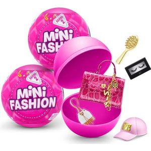 5 Surprise 77410 Mini Fashion Series 2 - Echte stoffen mode tassen en accessoires capsule verzamelspeelgoed (2 stuks)
