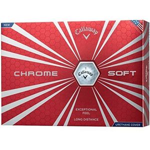 Callaway 2015 Chrome Soft Premium golfballen voor heren, Dozen, wit