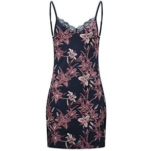 Charlie Choe Damespyjama, indigo + AOP, XS