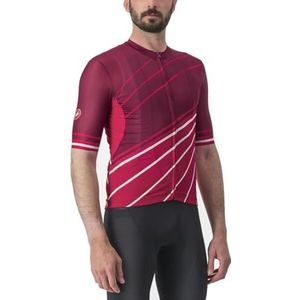 CASTELLI Speed Strada Jersey fietsshirt voor heren, rood (bordeaux/Perzisch rood), M