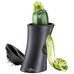 Küchenprofi - JULIENNA-KP1360001000 - Spiraalsnijder - Zwart - Kunststof