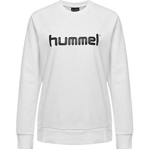 hummel Dames Hmlgo Cotton Logo Sweatshirt Woman Sweatjack