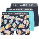 JACREECE Flower Trunks 3 Pack, Navy Blazer/Pack: Navy Blazer - Scuba Blue, L