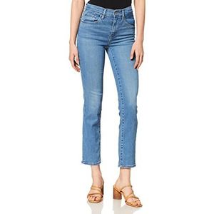 Levi's Dames 724 High Rise Straight Jeans, Rio Frost, 2432