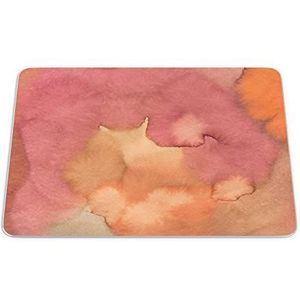 Bonamaison, Rechthoek digitaal bedrukte muismat, antislip onderkant, voor kantoor en thuis, afmetingen: 22x18 cm