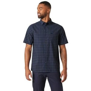 Helly Hansen Heren Fjord Qd Ss Shirt 2.0, marineblauw, M, marineblauw, M