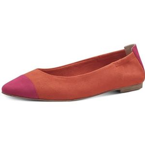 Marco Tozzi Dames 2-22108-44 ballerina's, carrot, 40 EU, karrood, 40 EU