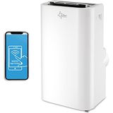 SUNTEC mobiele airconditioner Freezemaxx 16.000 Eco R290 APP – Airco mobiel en stil, bediend via Smart App – Ontvochtiger voor ruimtes tot 70 m² – Mobiele koeling & verwarming voor thuis – 16.000 BTU
