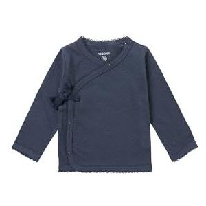 Noppies Norland Shirt met lange mouwen voor baby's, meisjes, wrap top, India-inkt, 68 cm