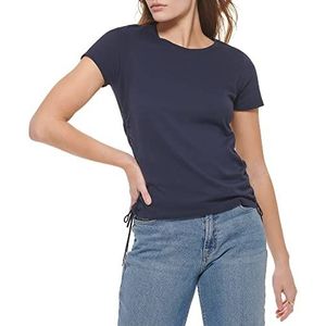 Calvin Klein Essential Sportshirt voor dames, comfortabel katoenen modalshirt, schemering, S