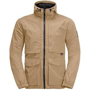 Jack Wolfskin Heren Lichtgewicht wandeljas, zandstorm, S, Zandstorm., S