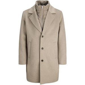 Jprblastanford Wool Blend Overcoat, grijsbeige, L
