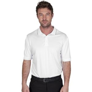 Island GREEN Heren Igts1899 Heren Back Yoke Detail Stretch Sneldrogende Prestaties Golf Polo Shirt Golf Polo Shirt (Pack van 1)