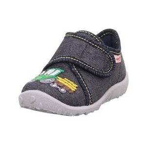 Superfit Baby Mädchen SPOTTY Hausschuhe, blau 8080