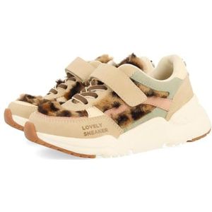 GIOSEPPO Lipany - Sneakers - Léopard - Polyester - Met Gio Memory Effect