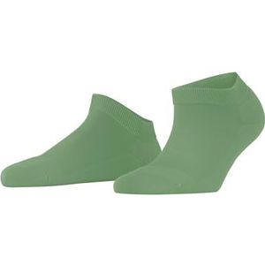 FALKE Dames Korte sokken ClimaWool W SN Wol Lyocell Kort eenkleurig 1 Paar, Groen (Nettle 7447), 37-38