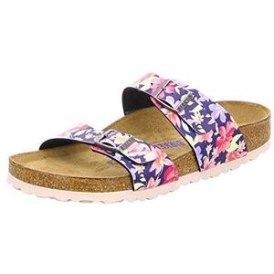 Birkenstock, Super Natural Flower Navy, 37 EU Smal