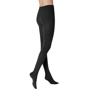 KUNERT Damespanty Sensual Cotton verwarmend 130 denier, Black 0070, 36-38