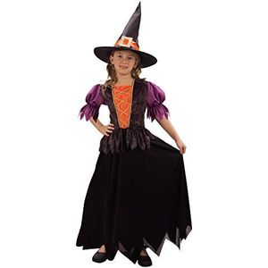 Witch of the Black Cat costume disguise fancy dress girl (Size 5-7 years)