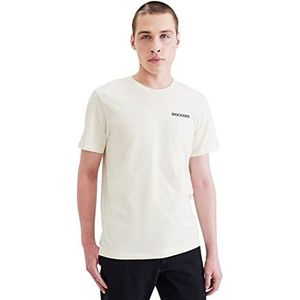 Logo Tee Slim Stencil Logo Egret (Navy Blazer) Xs -