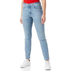 BOSS Dames Jeans broek Slim Crop 4.0, Turquoise/aqua, 26