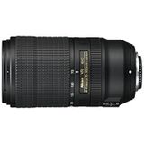 Nikon AF-P 70-300 mm f/4.5-5.6E en VR telelens voor DSLR, zwart [nital kaart: -