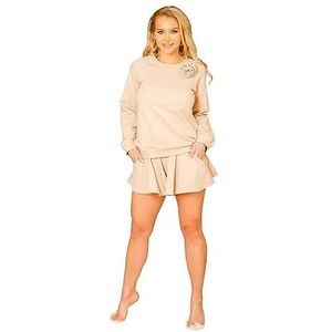 Kalimo Similan Blouse voor dames, beige, 2XL Soft Touch Cotton, beige, XXL