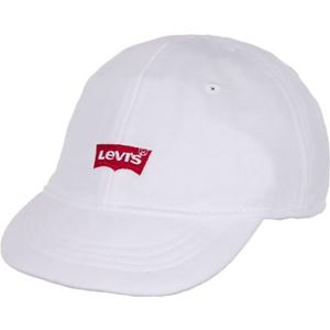 Levi's LAN Batwing Soft Cap Wit, Wit, 24 Months